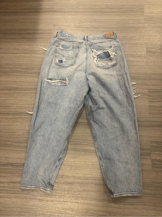 American Eagle Outfitters Denim - Light Blue Distressed Women’s American Eagle Jeans